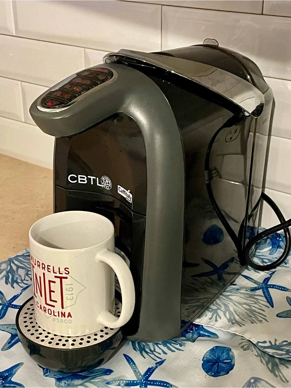 CBTL Caffitaly System Single Serve Coffee & Espresso Machine – Americano Model